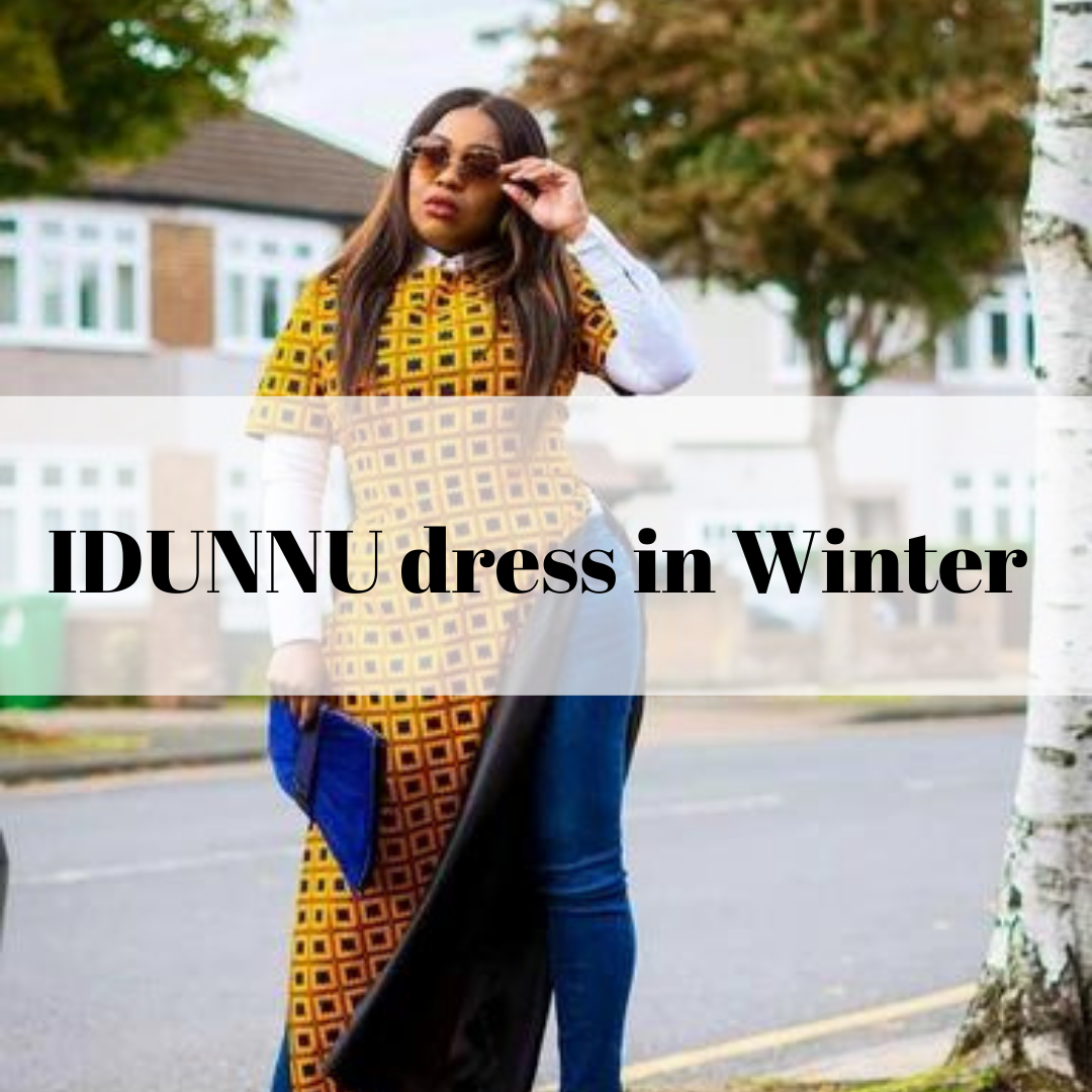 IDUNNU dress in Winter🧡