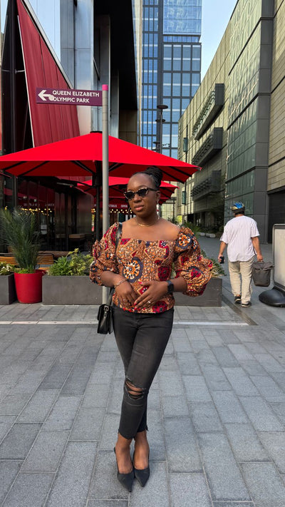 The One Dress Your Wardrobe Is Begging For: A Statement African Print Stunner
