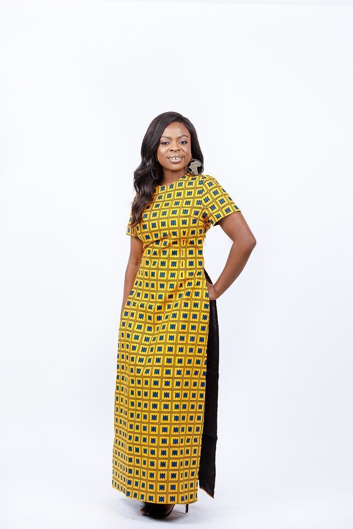 IDUNNU African Print Midi Dress: A Fusion of Comfort and Culture