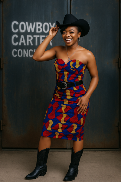 Bold, Beautiful & Beyhive-Approved: Afro Fusion Apparel's Cowboy Carter Concert Looks